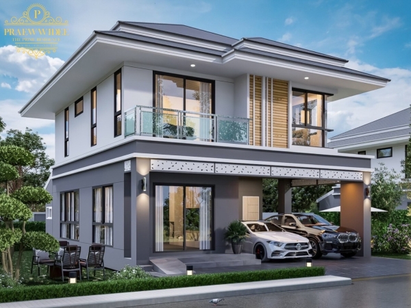 บ้านเดี่ยว2ชั้น เชียงรายเด่นห้า  พื้นที่ใช้สอยเยอะ สงบเงียบ ใกล้ใจกลางเมือง น้ำไม่ท่วม