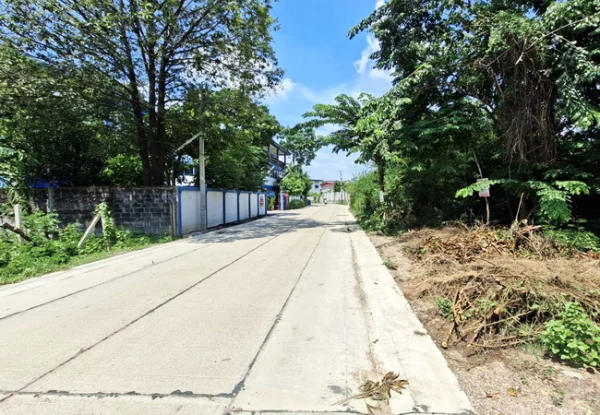ขายที่ดิน 140 ตร.ว. ซอยทหารเรือ ถนนพุทธมณฑลสาย 4 อ้อมน้อย กระทุ่มแบน สมุทรสาคร