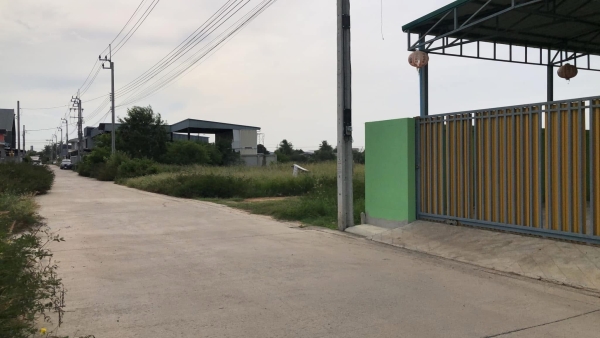 ขายที่ดินเปล่าถมแล้ว  ต.ราษฎร์นิยม อ.ไทรน้อย จ.นนทบุรี