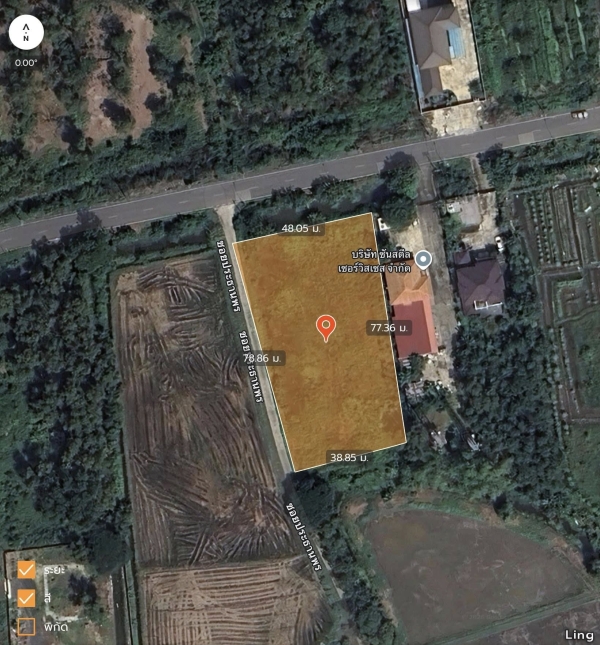 ขายด่วนที่ดิน 846 ตรว ติดถนนสาธารณะ ซ.ประทานพร สามโคก ปทุมธานี 