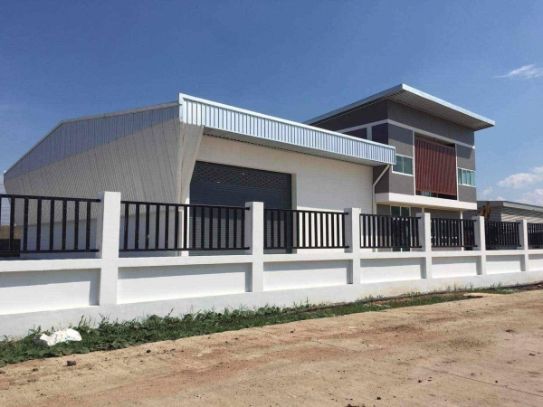 ขายที่ดินพร้อมสร้างโรงงาน คลังสินค้าและโฮมออฟฟิศ